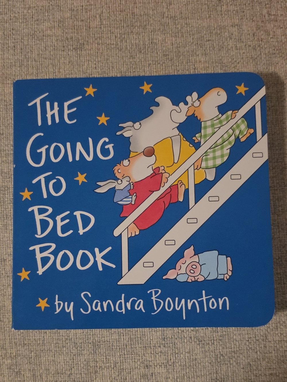 The Going to Bed Book - Blue Children's Bedtime Book